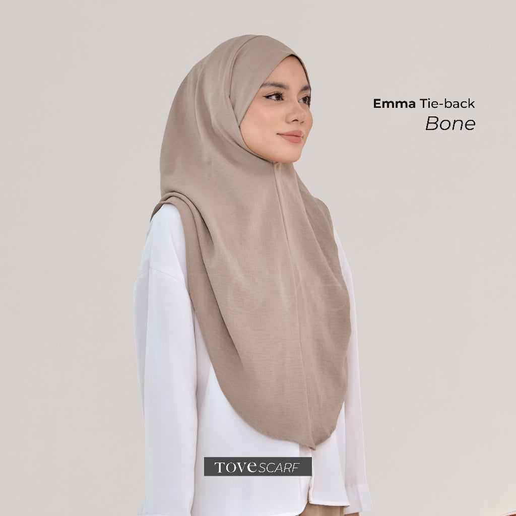 TUDUNG (2 in 1) EMMA TIE-BACK BY TOVESCARF