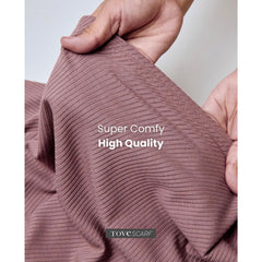 TUDUNG SARUNG INSTANT RIBBED TEXTURE by TOVESCARF