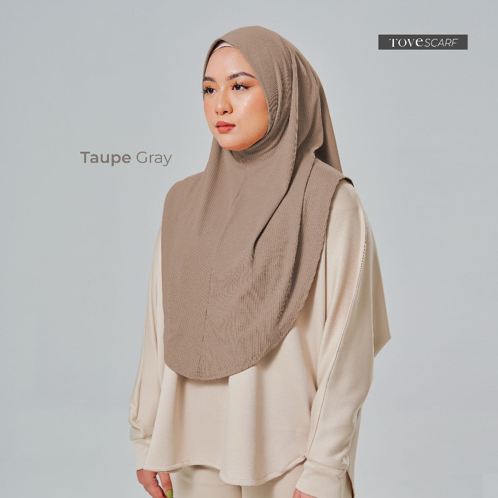 TUDUNG SARUNG INSTANT RIBBED TEXTURE by TOVESCARF