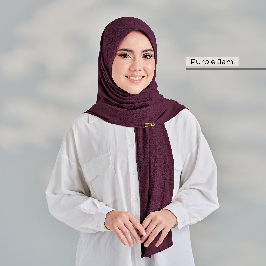 TUDUNG SARUNG VIOLET INSTANT by TOVESCARF