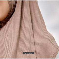 TUDUNG SARUNG INSTANT RIBBED TEXTURE by TOVESCARF