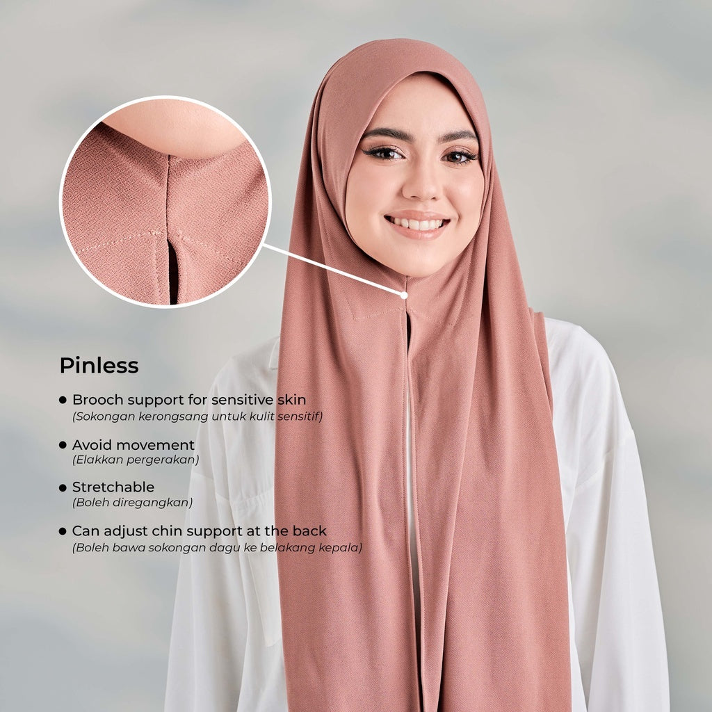 TUDUNG SARUNG VIOLET INSTANT by TOVESCARF