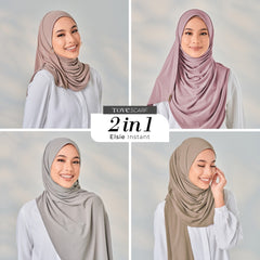 TUDUNG SARUNG by  ELSIE INSTANT SHAWL by TOVESCARF